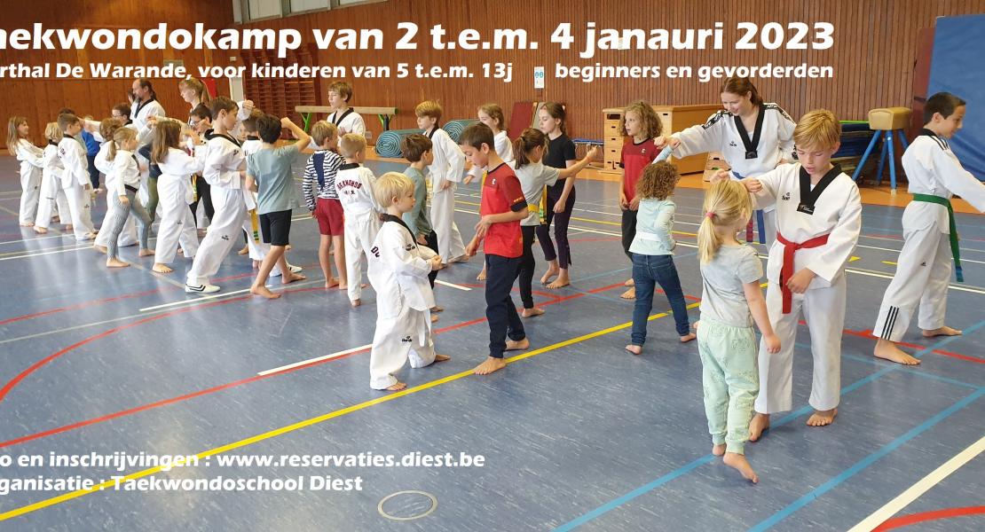 Taekwondokamp januari 2023