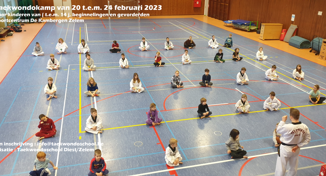 Taekwondokamp Krokusvakantie 2023