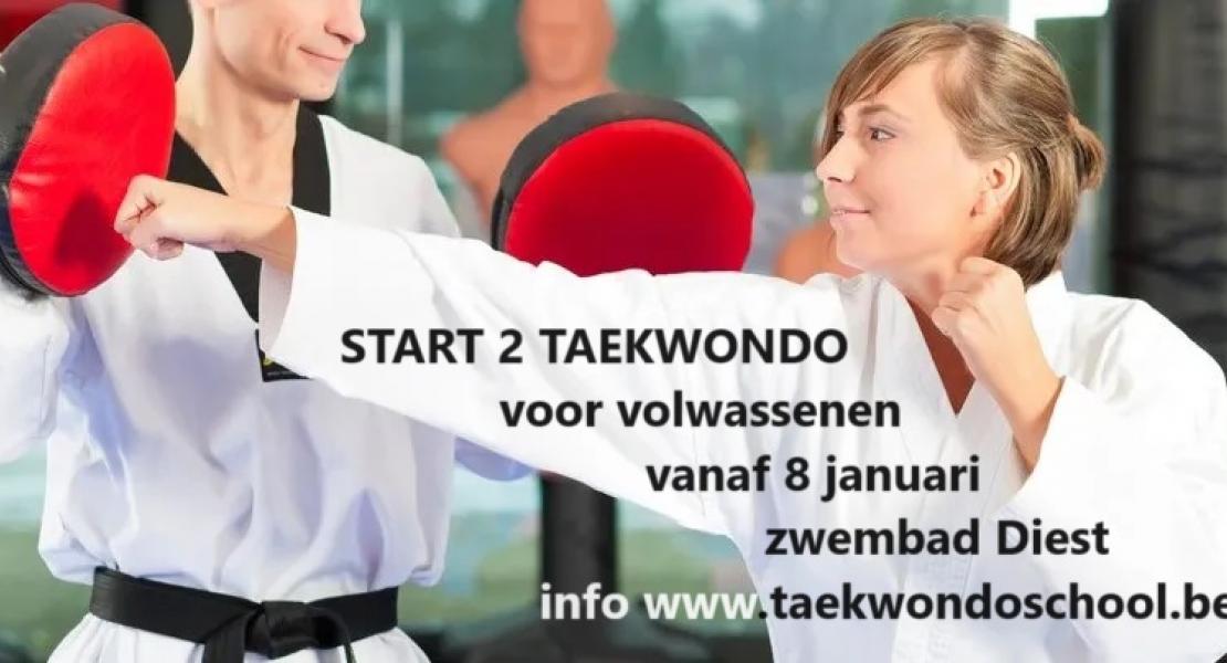 Start 2 Taekwondo voor volwassenen