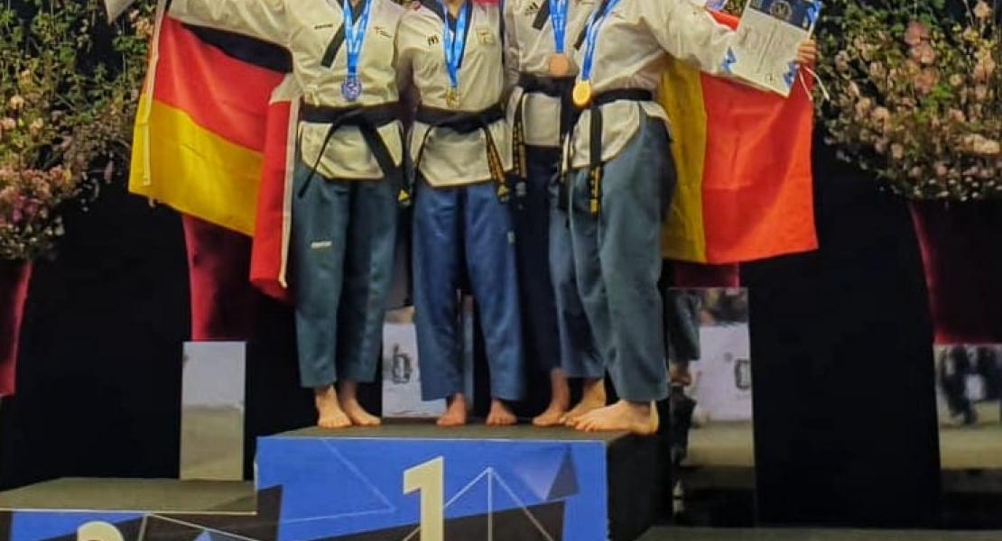 Bronzen  medaille voor Axelle op EK Talinn
