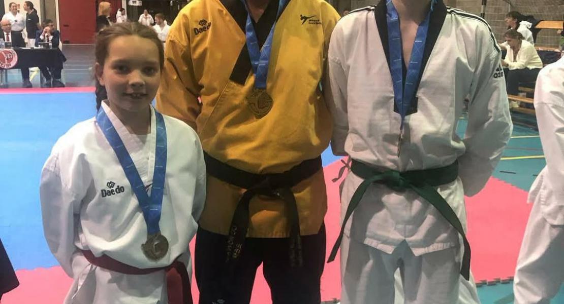 Goud en Brons op Hennuyère Cup